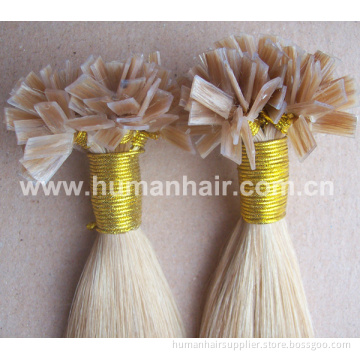 Light Color Falt-Tip Hair Extension